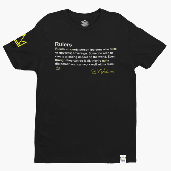 RULERS DEFINITION TEE ( Arial Font)